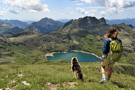 PIZZO FARNO (2506 m) ad anello con lo spettacolo dei Laghi Gemelli il 3 agosto 2019 - FOTOGALLERY